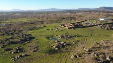 Paskalya Adası'nın havadan görünümü