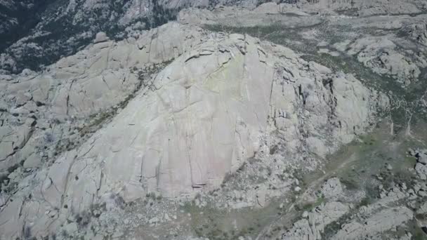 Vista Aérea Yelmo Pedriza — Vídeo de Stock