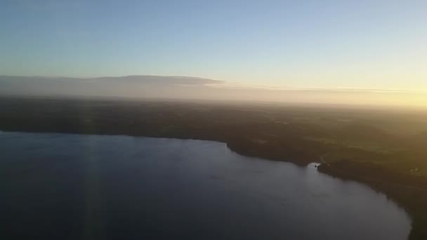 Jezero Rupanco Jedno Velkých Jezer Jižní Chile Úžasný Pohled Vzdušné — Stock video