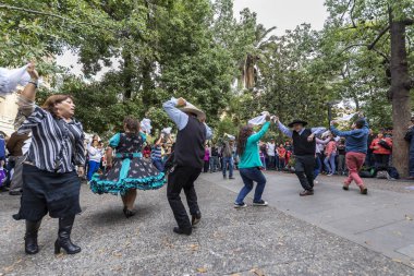 Santiago de Chile Ülke: Şili 13 Mayıs 2017 Tipik 