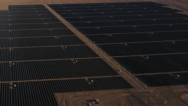 Sonnenenergie Der Atacama Wüste — Stockvideo