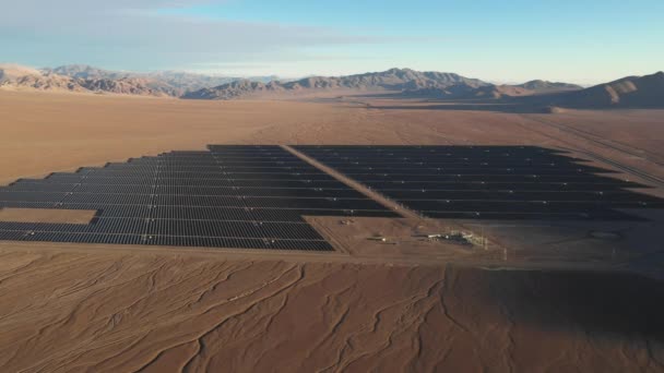 Energia Solare Nel Deserto Atacama — Video Stock