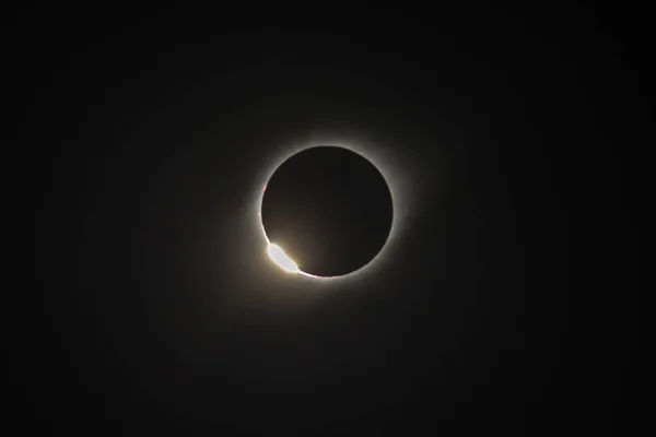 Moon Black Background — Stock Photo, Image