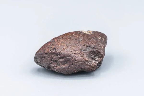 Pieza Meteorito Sobre Fondo — Foto de Stock