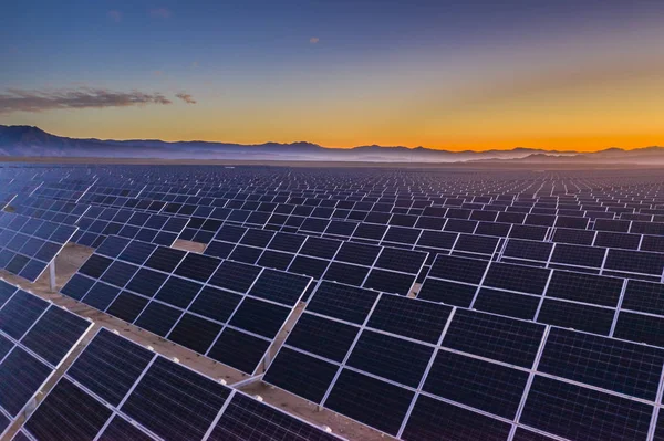 Energia Słoneczna Najsuchszej Pustyni Świecie Atacama — Zdjęcie stockowe