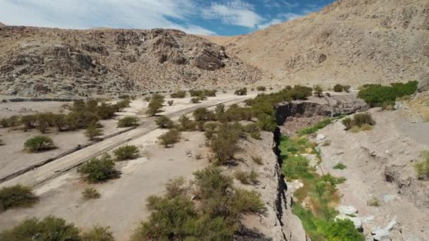 Arial Footage Finca Chaaral Oasis Used Incas Inca Trail Resting — Stock Video