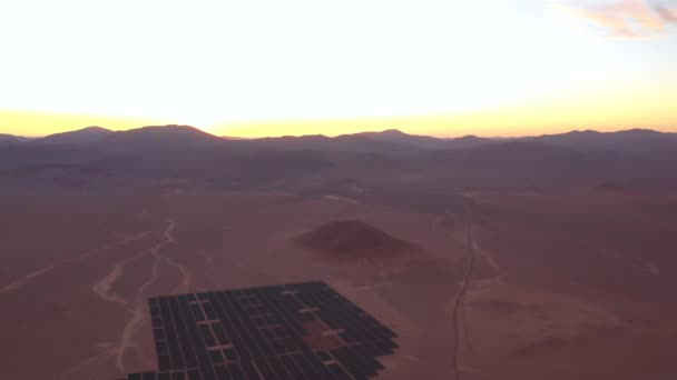 Solar Energy Atacama Desert — Stock Video