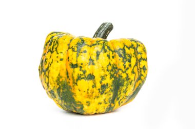 Beyaz arkaplanda kabak izole