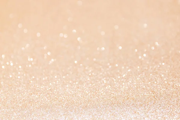 Gold Glitter Verschwommener Hintergrund Weihnachten — Stockfoto