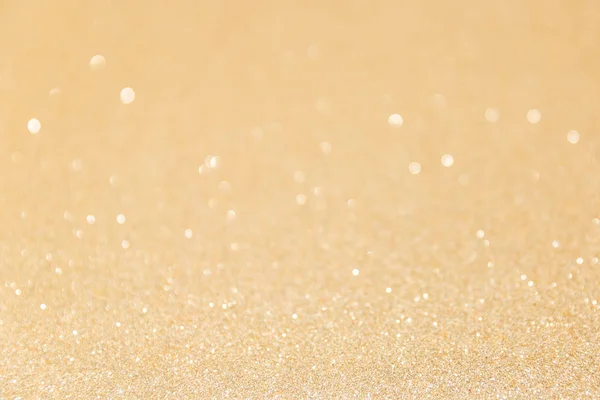 Gold Glitter Verschwommener Hintergrund Weihnachten — Stockfoto