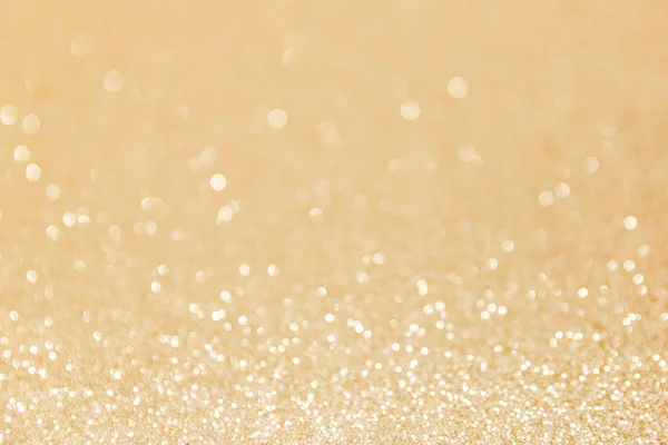 Gold Glitter Verschwommener Hintergrund Weihnachten — Stockfoto