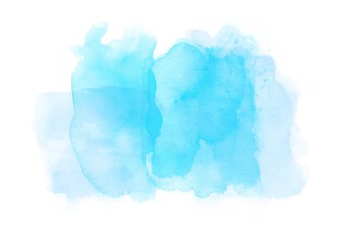 beyaz zemin üzerine suluboya