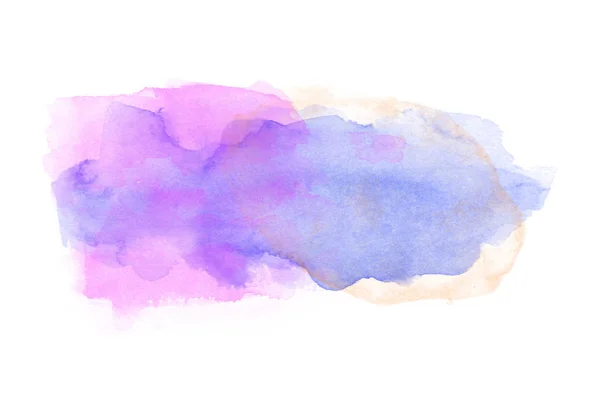 Watercolor on white background — Stock Photo, Image