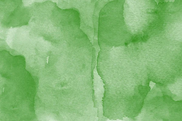 Grøn akvarel baggrund - Stock-foto