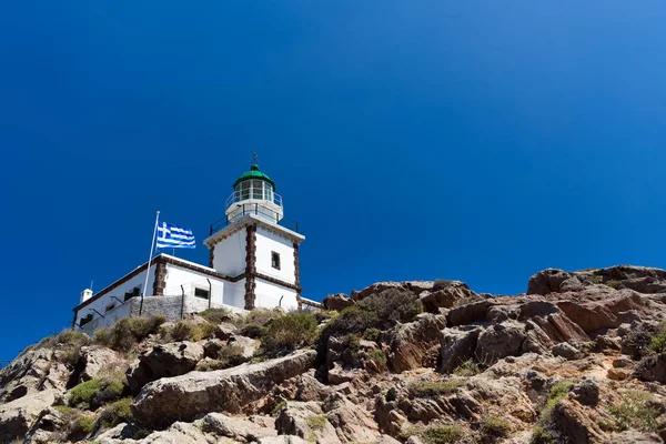Faro de Akrotiri, Santorini Fotos De Stock Sin Royalties Gratis