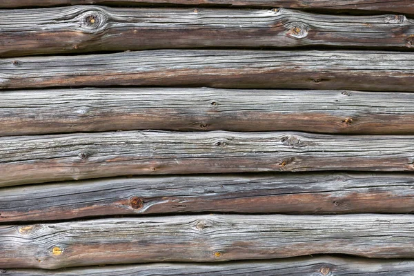 Old Wooden Logs Background — Stock Photo, Image