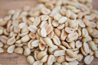 Bir demet fıstık, yakından.