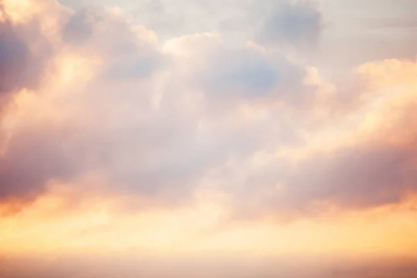 Evening sky with clouds