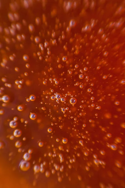 Rode Achtergrond Met Bubbels — Stockfoto
