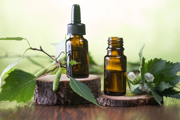 Aceites Esenciales Para Aromaterapia Imágenes de stock libres de derechos