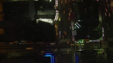 gece şehir wonderfull görünümü