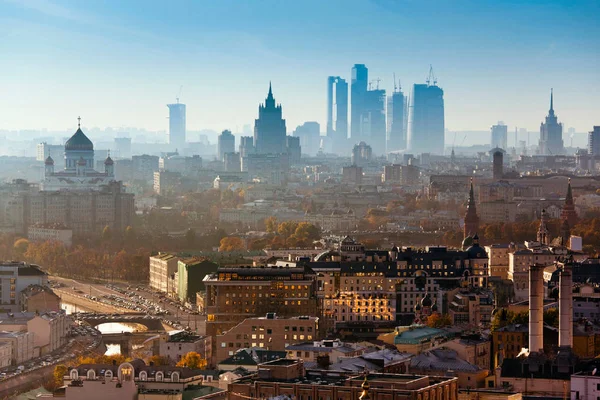 Moskva Zobrazit Obrázek Panorama — Stock fotografie