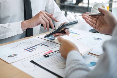 Executive iş takım Inv planlama toplantı üzerinde beyin fırtınası