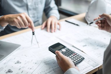 Bir plan tartışmaya mimar veya inşaat mühendislik ve