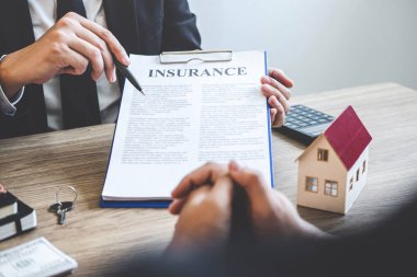 Emlakçı broker ulaşmak sözleşme formu için istemci agreem imzalama