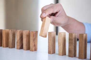 Risk ve strateji Iş, görüntü el kumar yerleştirme Wo