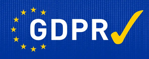 Regolamento Generale Sulla Protezione Dei Dati Gdpr Dsgvo — Foto Stock