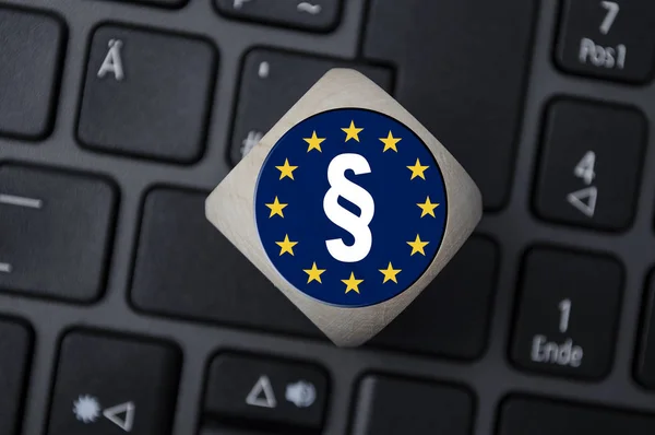 Regolamento Generale Sulla Protezione Dei Dati Gdpr Dsgvo — Foto Stock