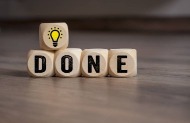 Ampul ile Dices Cubes ve bitmiş