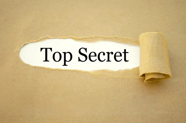 Papelada Com Top Secret — Fotografia de Stock