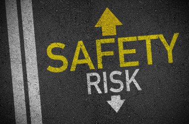 Oklar ileri Emanet ile asfalt ve risk geri