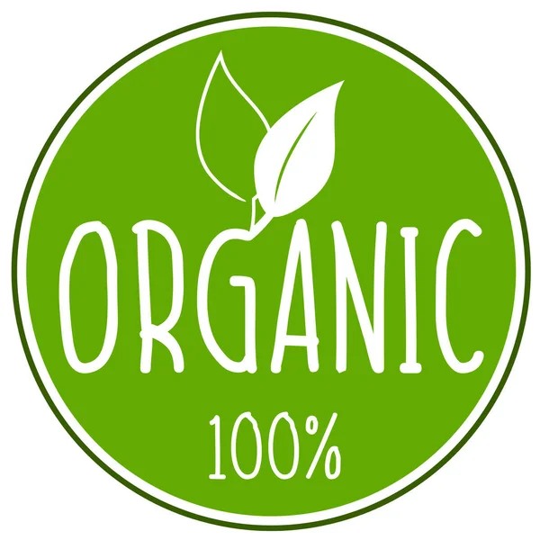 Illustration Icon Organic — Stock Photo, Image