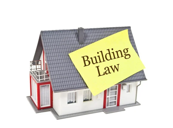 House Building Law — Stock Photo, Image