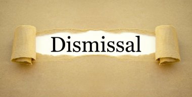 Dönem işten çıkarma ile Kahverengi kağıt çalışma