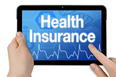 Tıbbi cihaz ve sağlık sigortası izole tablet