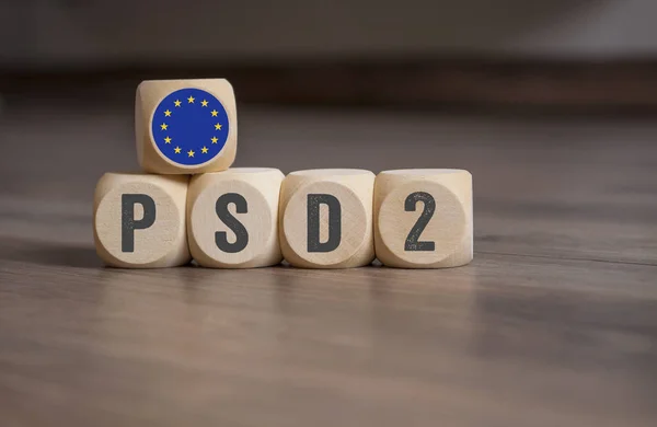 Psd2 Payment Services Directive2 — Stock Photo, Image