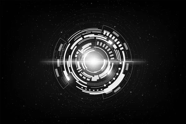 Fütüristik arka plan. Gelecekteki tema kavramı background.vector ve illüstrasyon