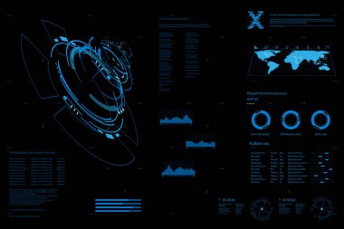 arka plan futuristik devre illüstrasyon teknoloji vektör