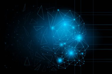 Hud panel Vr Kullanıcı arayüzü. Fütüristik concept.vector ve illüstrasyon