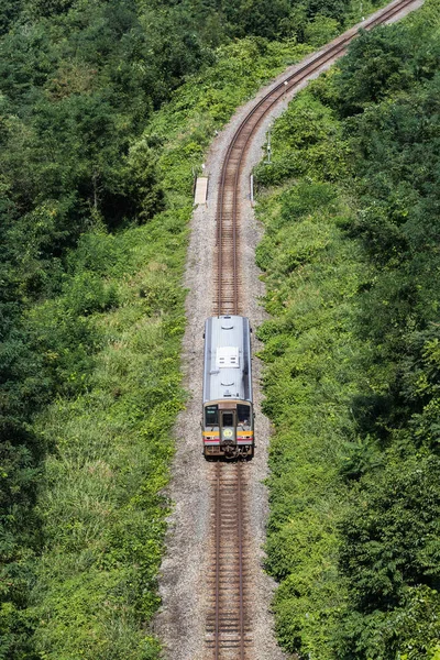 Linii Oito Oito Linii Jest Kolei Japonia Która Łączy Stację — Zdjęcie stockowe