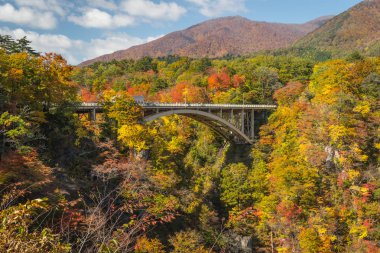 Değil Gorge, Kuzey-Batı Miyagi Prefecture bulunan Tohoku bölgedeki en doğal gorges