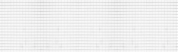 Panorama Biała Mozaika Płytki Ścienne Tła Tekstury — Zdjęcie stockowe
