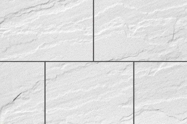 Weiße Granitfliese Wand Nahtlosen Hintergrund — Stockfoto