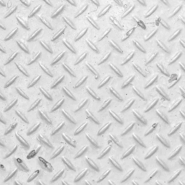White Diamond Plate Texture Seamless Background — Stock Photo, Image