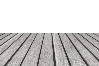 Boş beyaz arka plan ve beyaz ahşap zemin arka plan