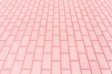 Açık blok taş döşeme zemin arka plan ve doku deseni